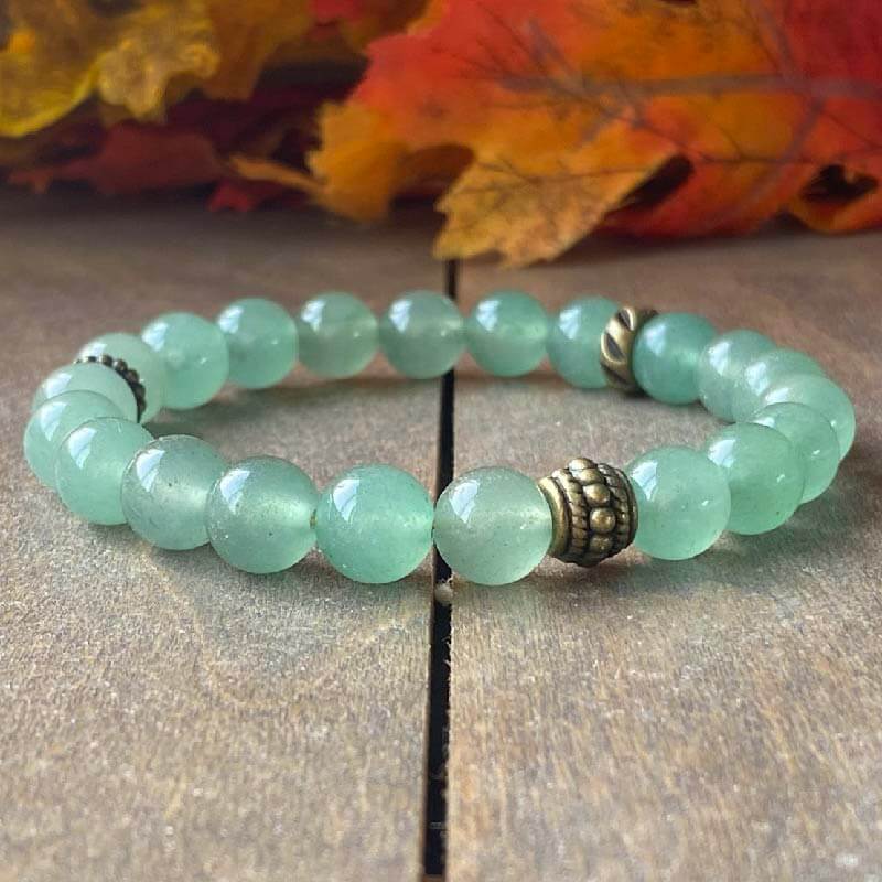 Crystal Bracelets, Aventurine Crystal Bracelets - UNLOCK YOUR CHAKRA