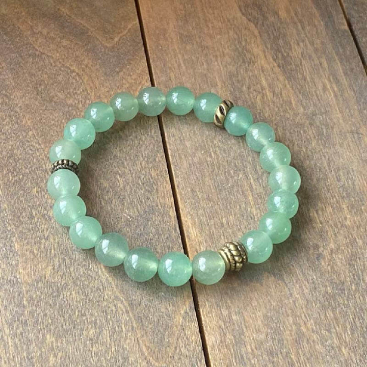 Crystal Bracelets, Aventurine Crystal Bracelets - UNLOCK YOUR CHAKRA